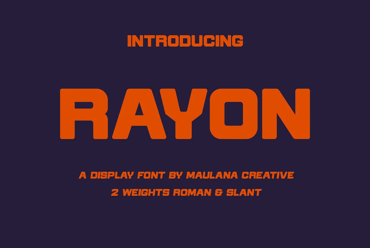 Font Rayon