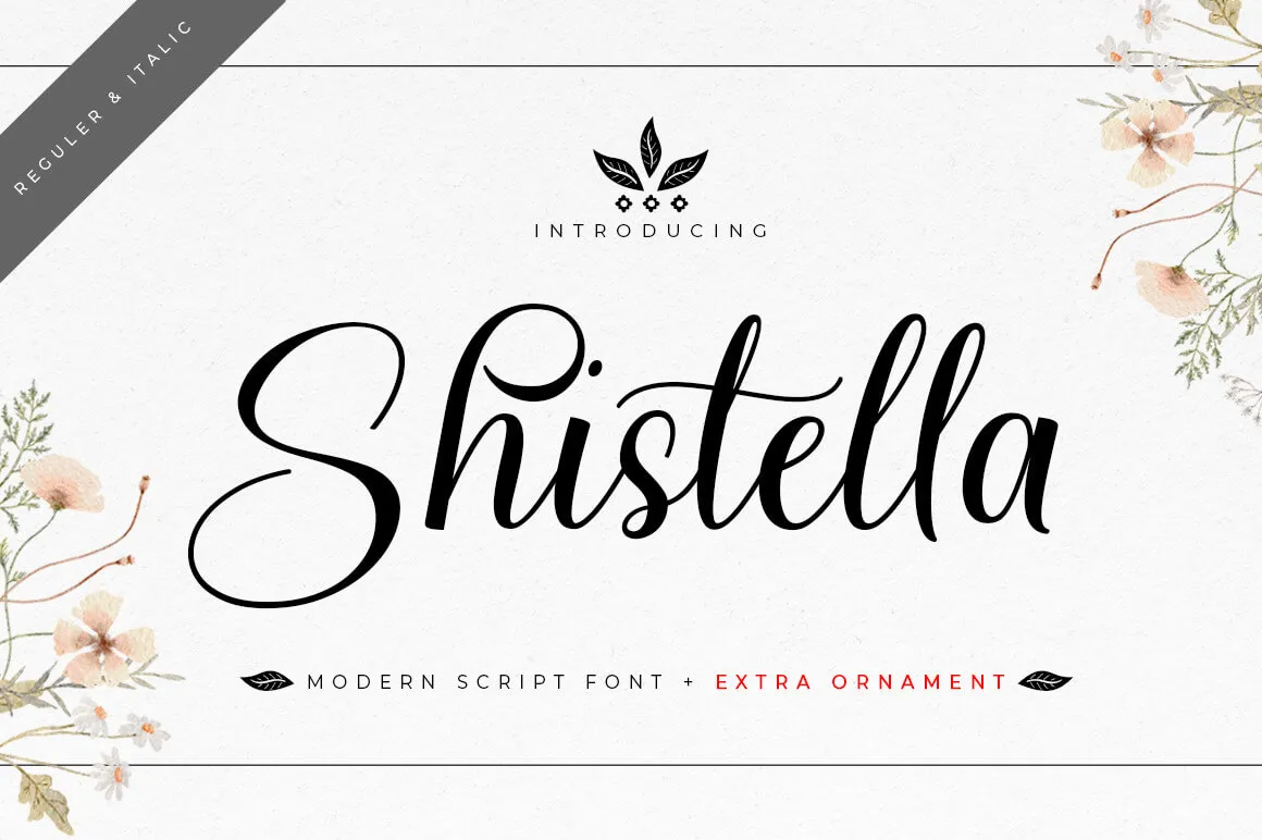 Font Shistella