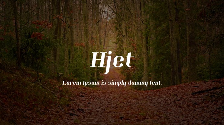 Font Hjet