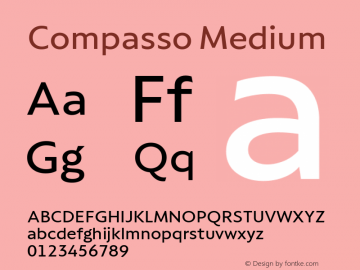 Font Compasso