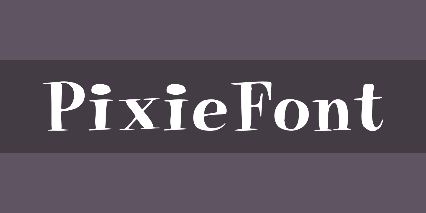 Font PixieFont