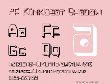 Font PF KinkBeat