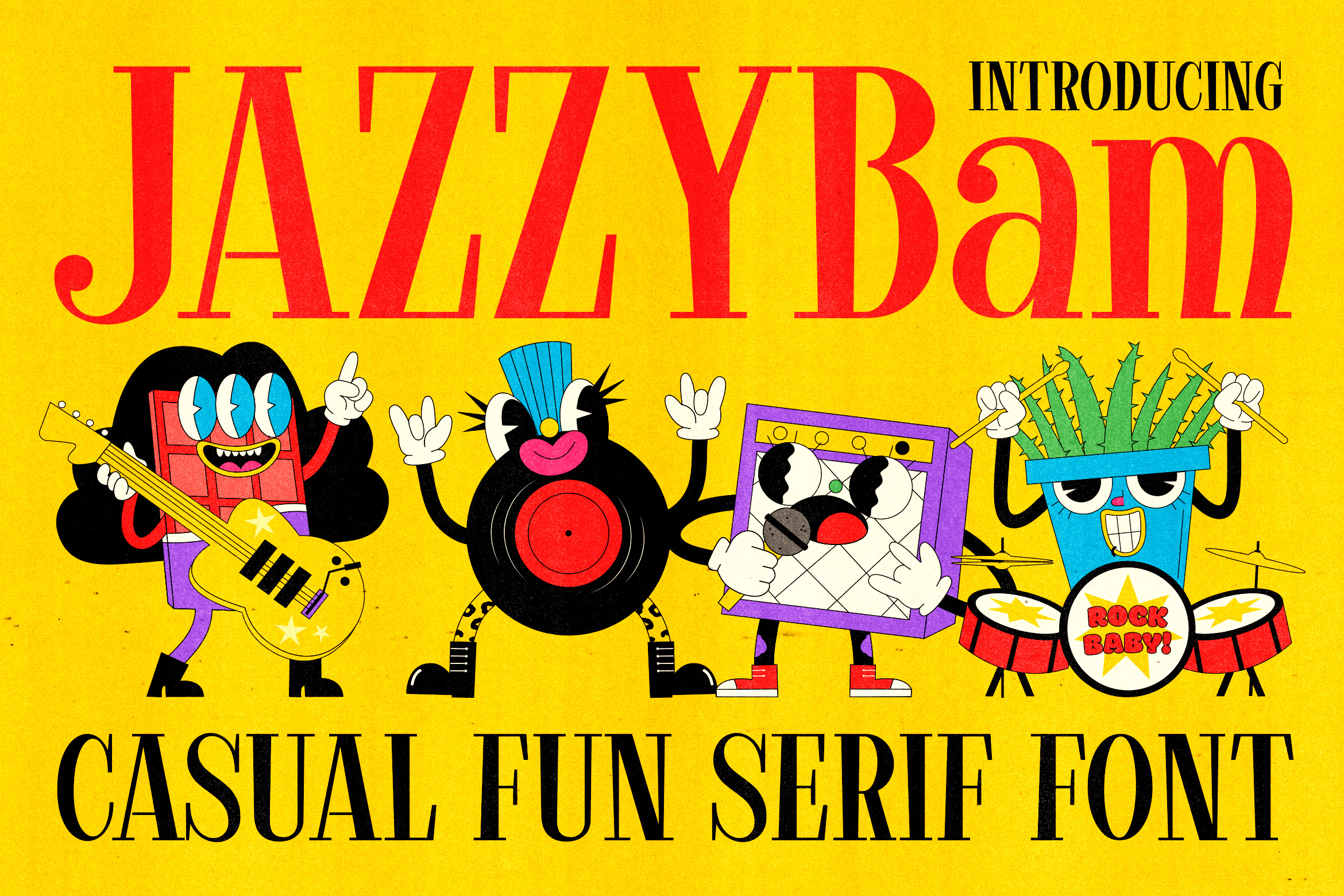 Font Jazzybam