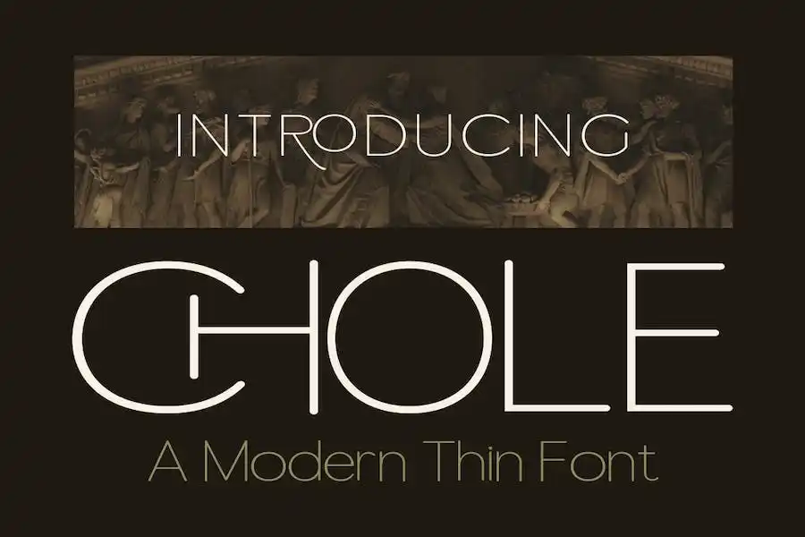 Font CHOLE