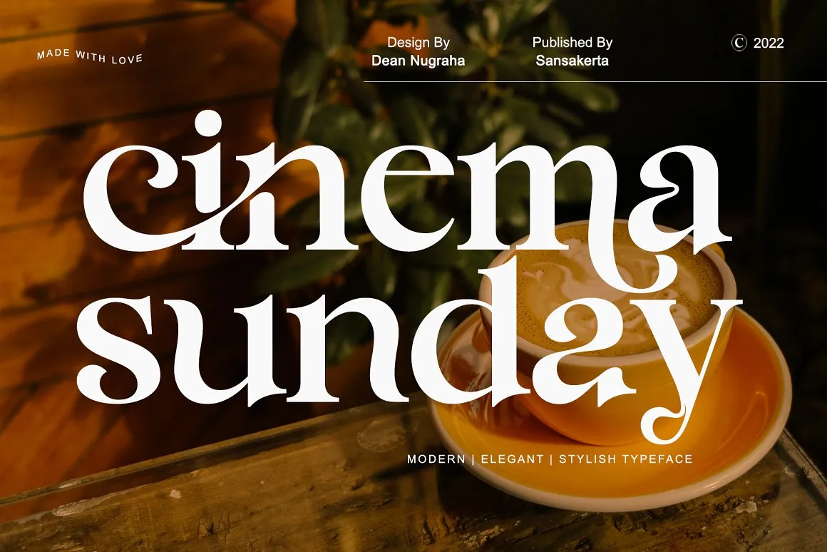 Font Cinema Sunday