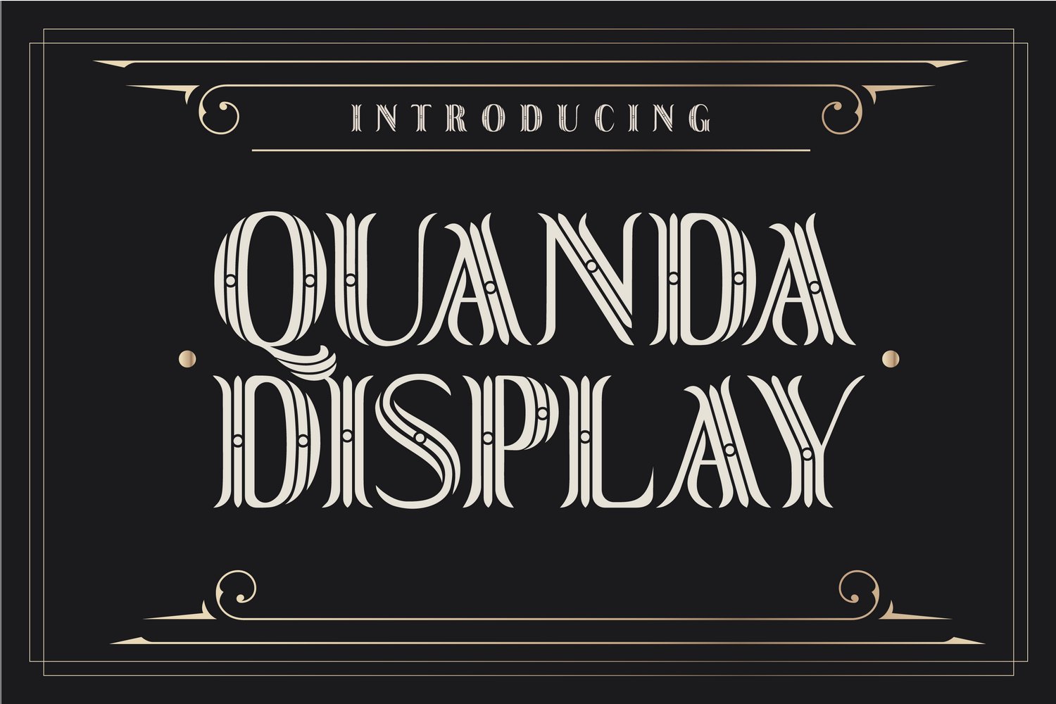 Font Quanda Display