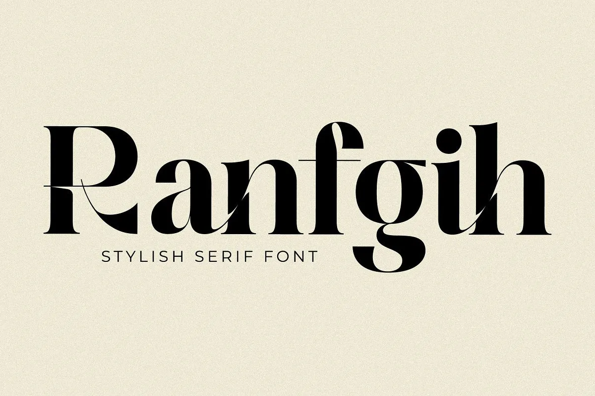 Font Ranfgih