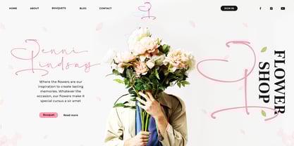 Font Rithalica Jope Babes