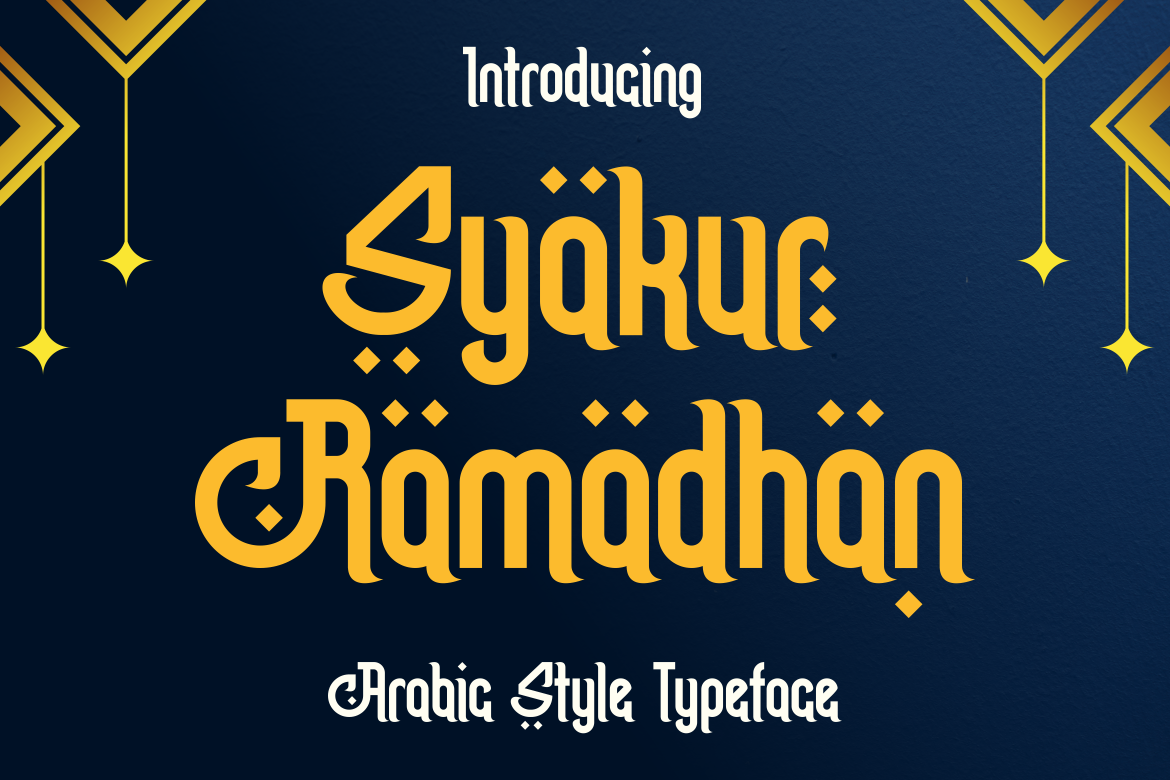 Font Syakur Ramadhan