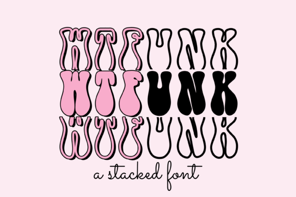 Font WTFunk Stacked