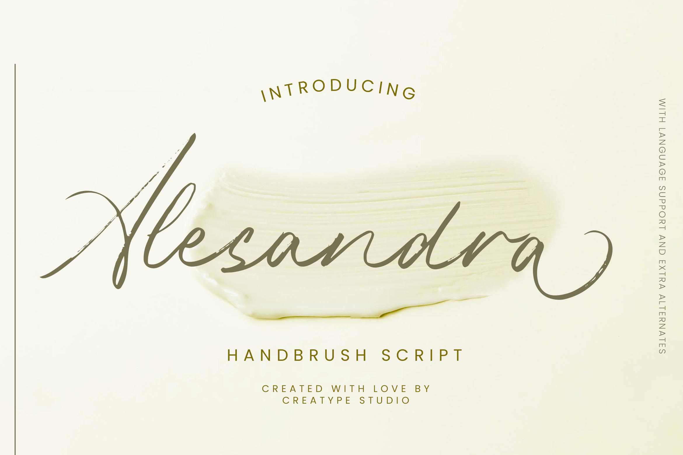 Font Alesandra