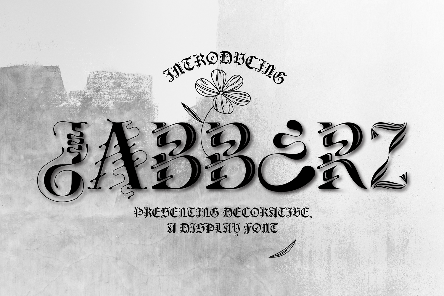 Font Jabberz Display