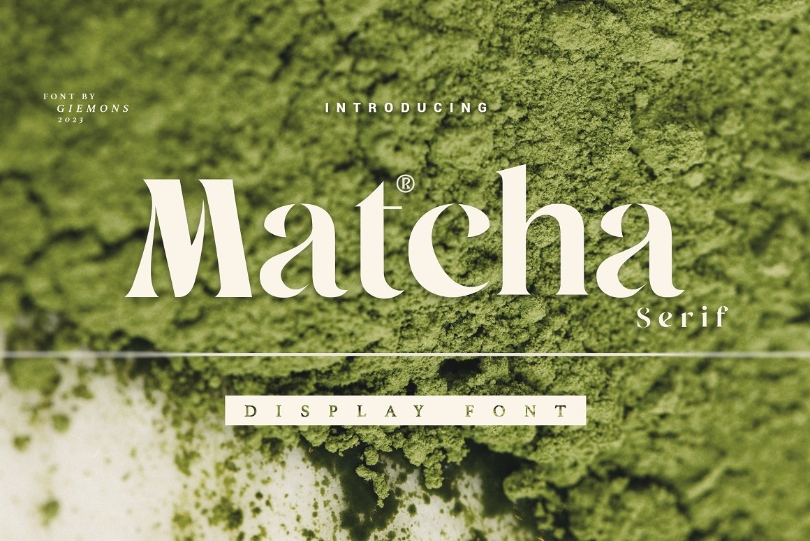 Font Matcha Serif