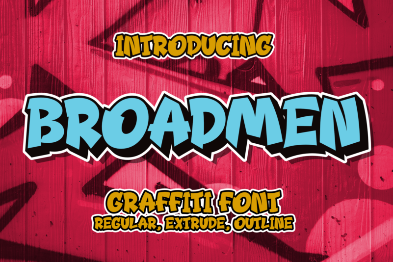 Font Broadmen