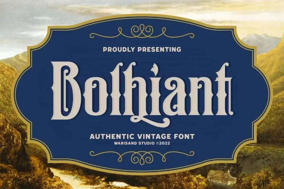 Font Bolhiant