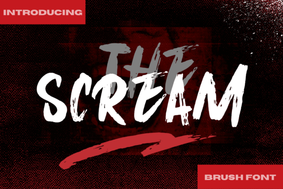 Font The Scream