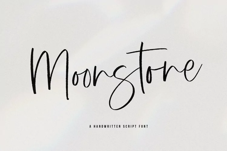 Font MoonStone