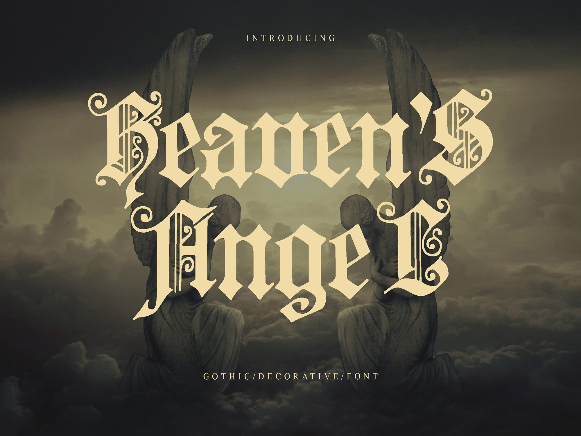 Font Heavens Angel