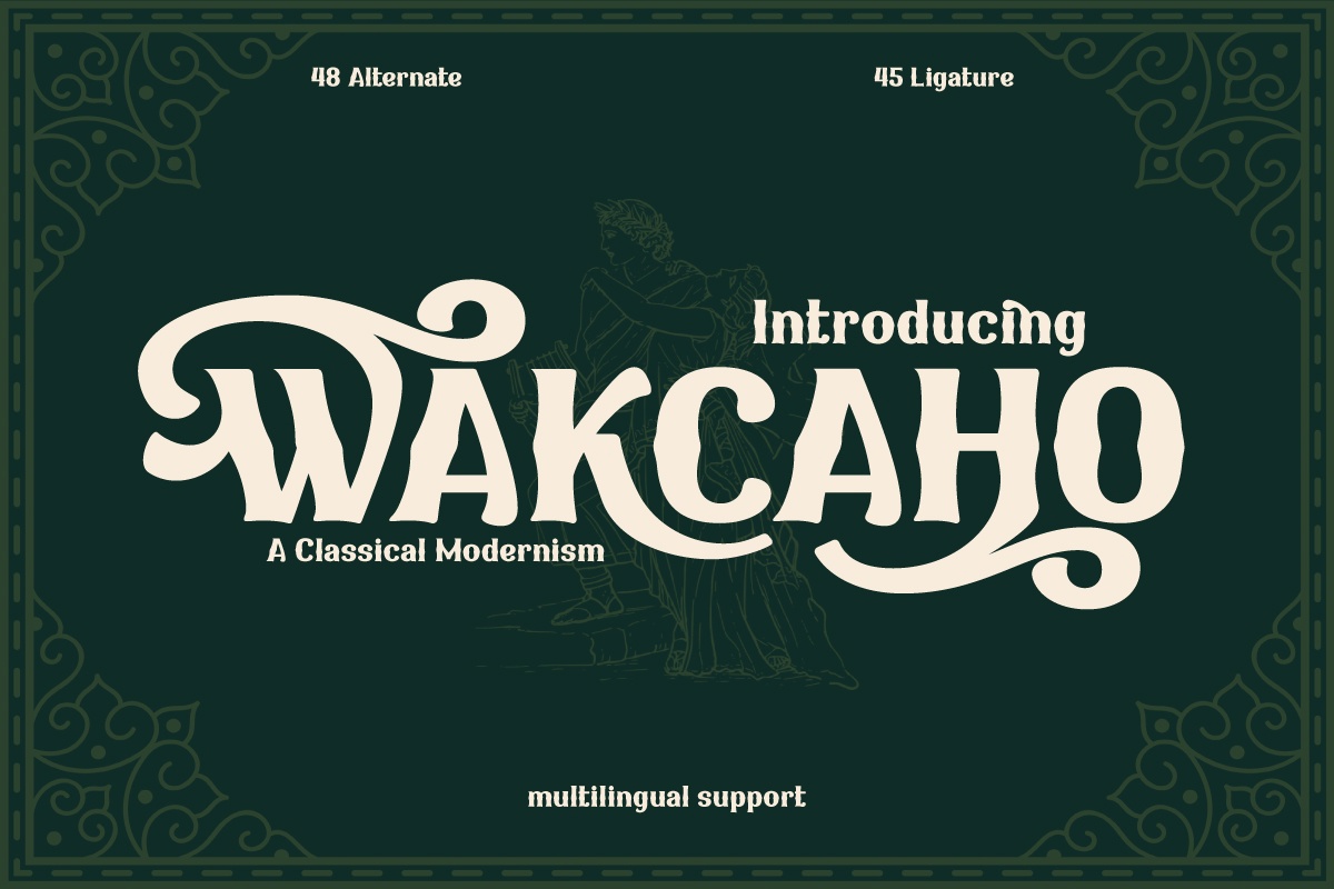 Font Wakcaho