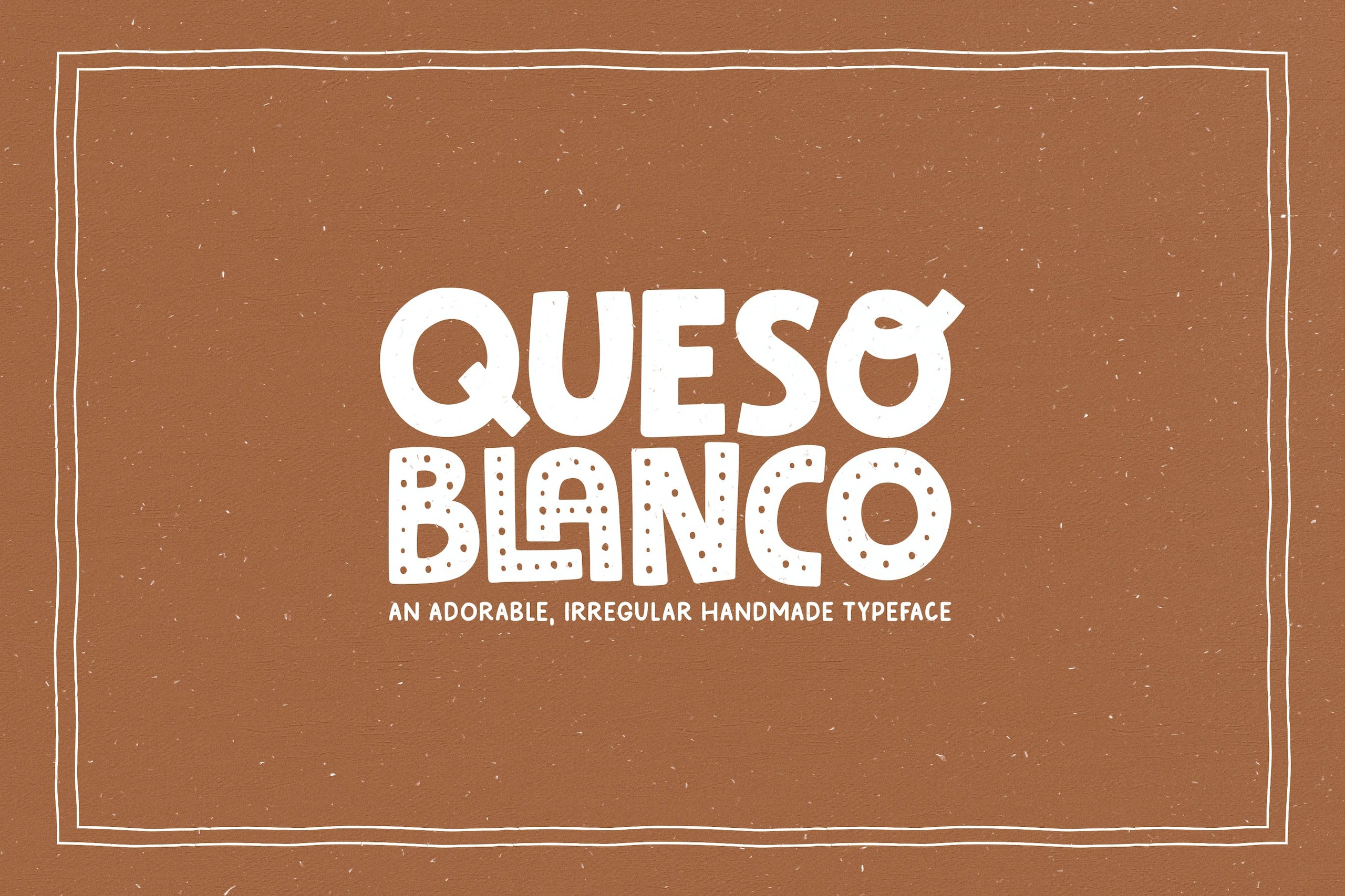 Font Queso Blanco