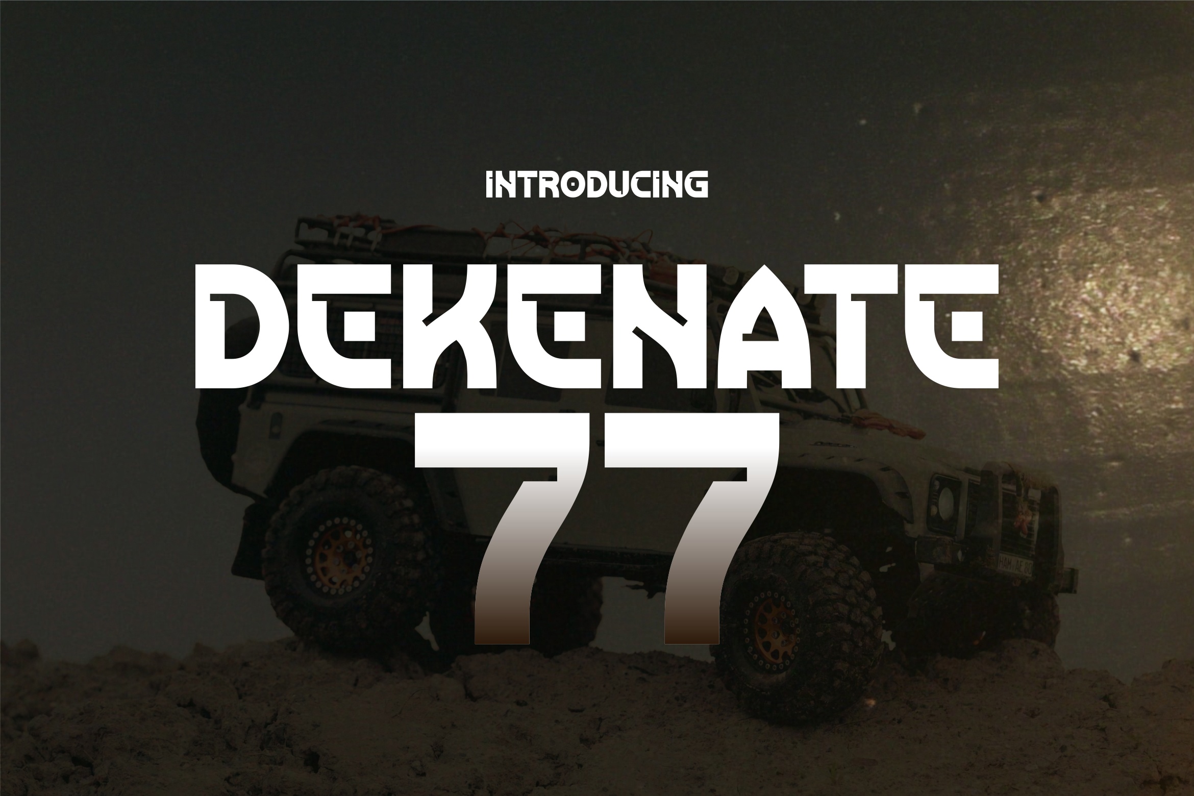 Font Dekenate 77