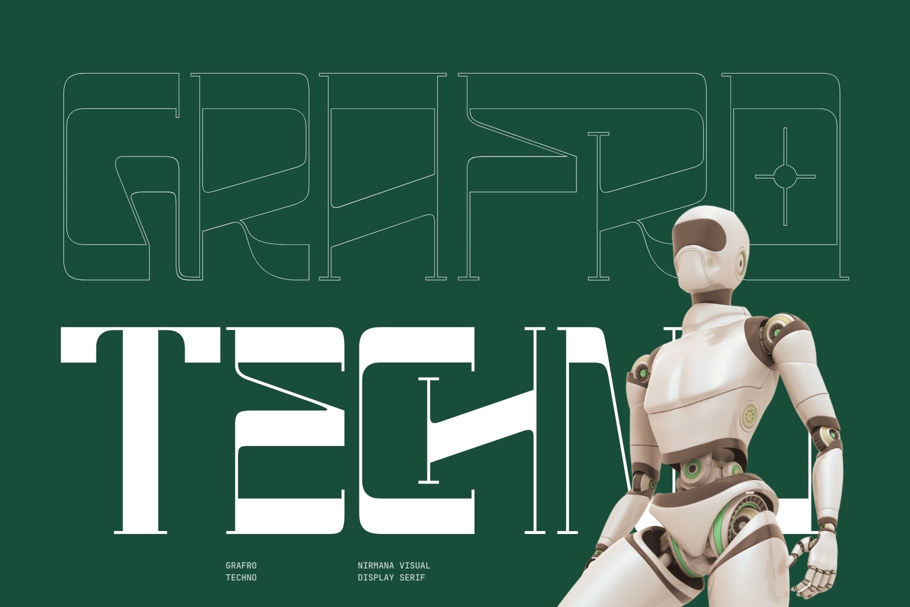Font Grafro Techno