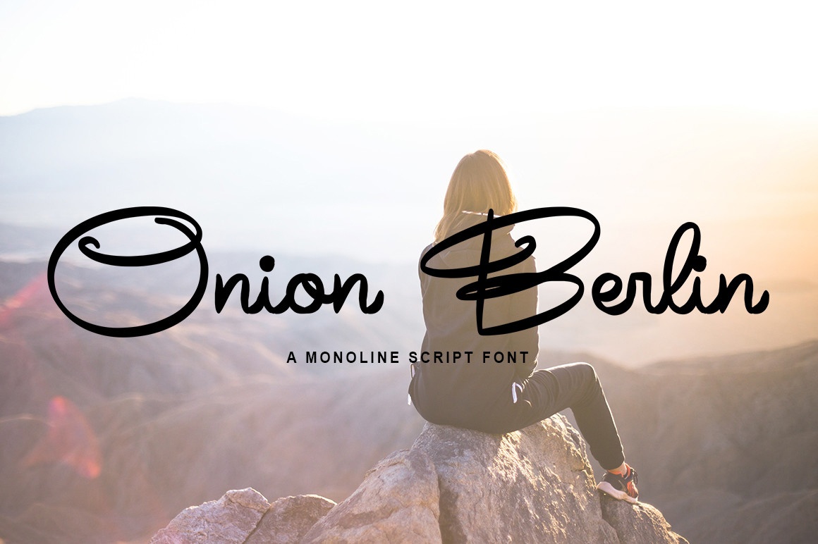 Font Onion Berlin