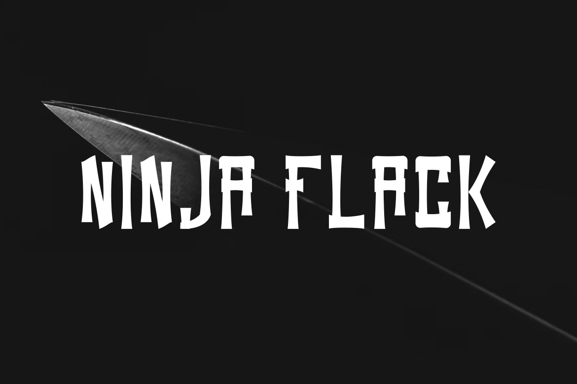 Font Ninja Flack