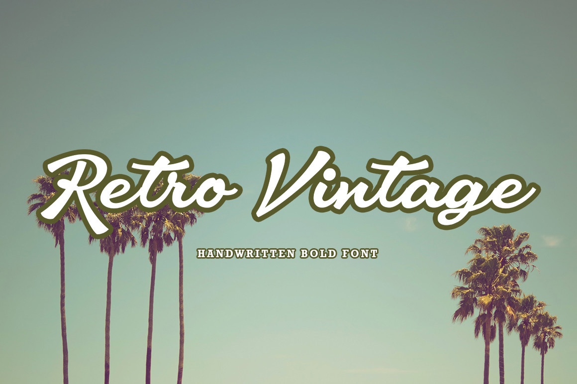 Font Retro Vintage