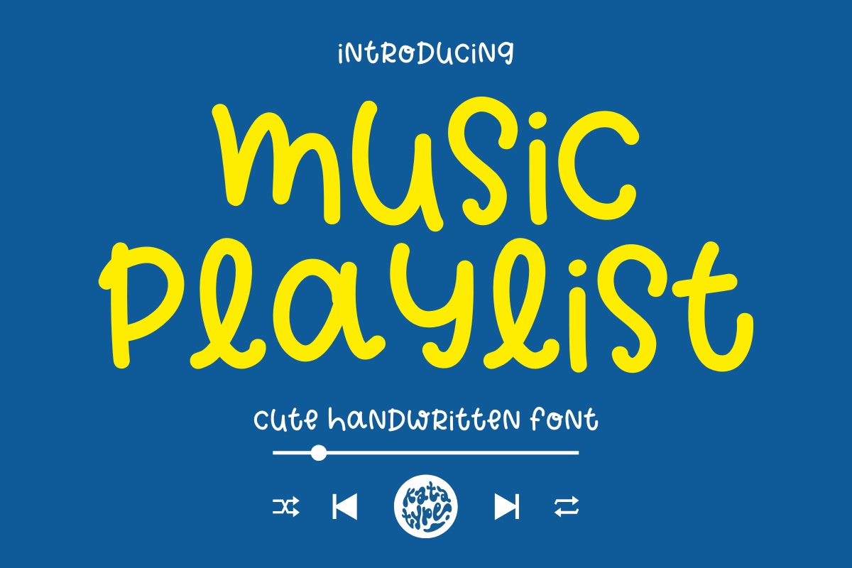 Font Music Playlist