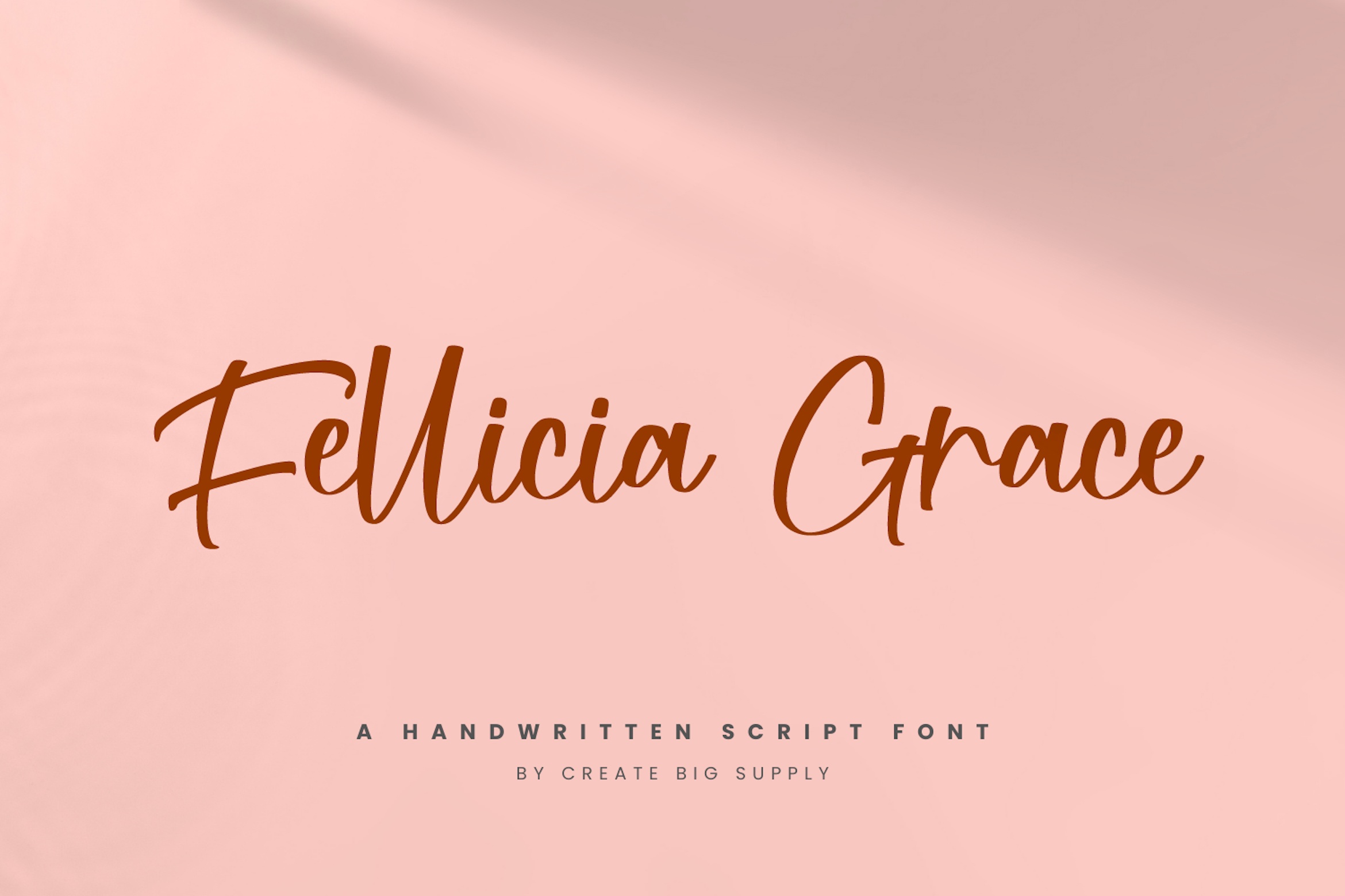 Font Fellicia Grace