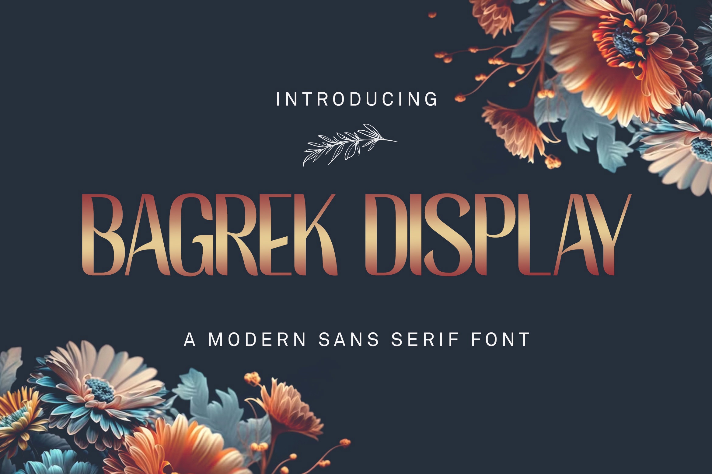 Font Bagrek Display