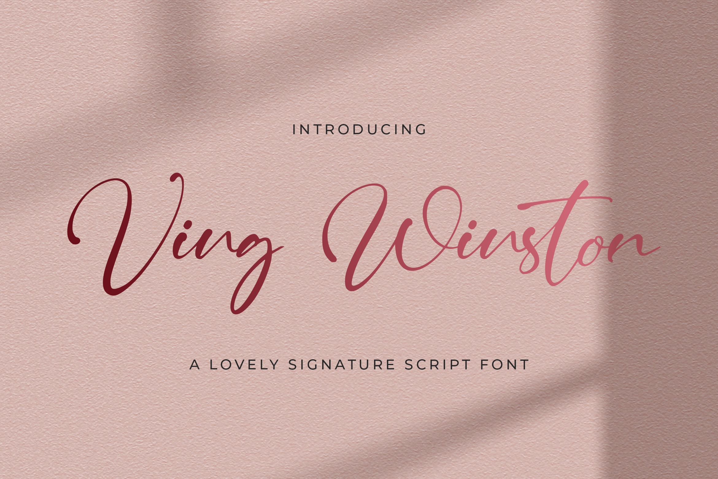 Font Ving Winston