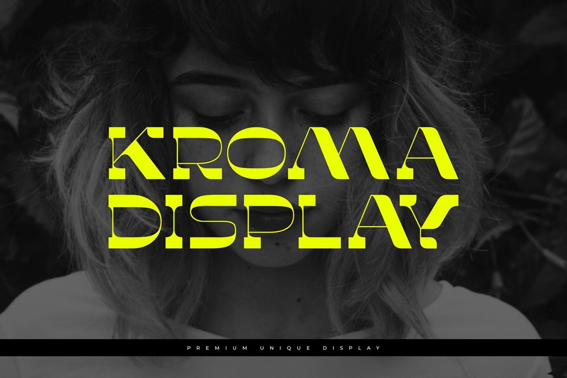 Font Kroma Display