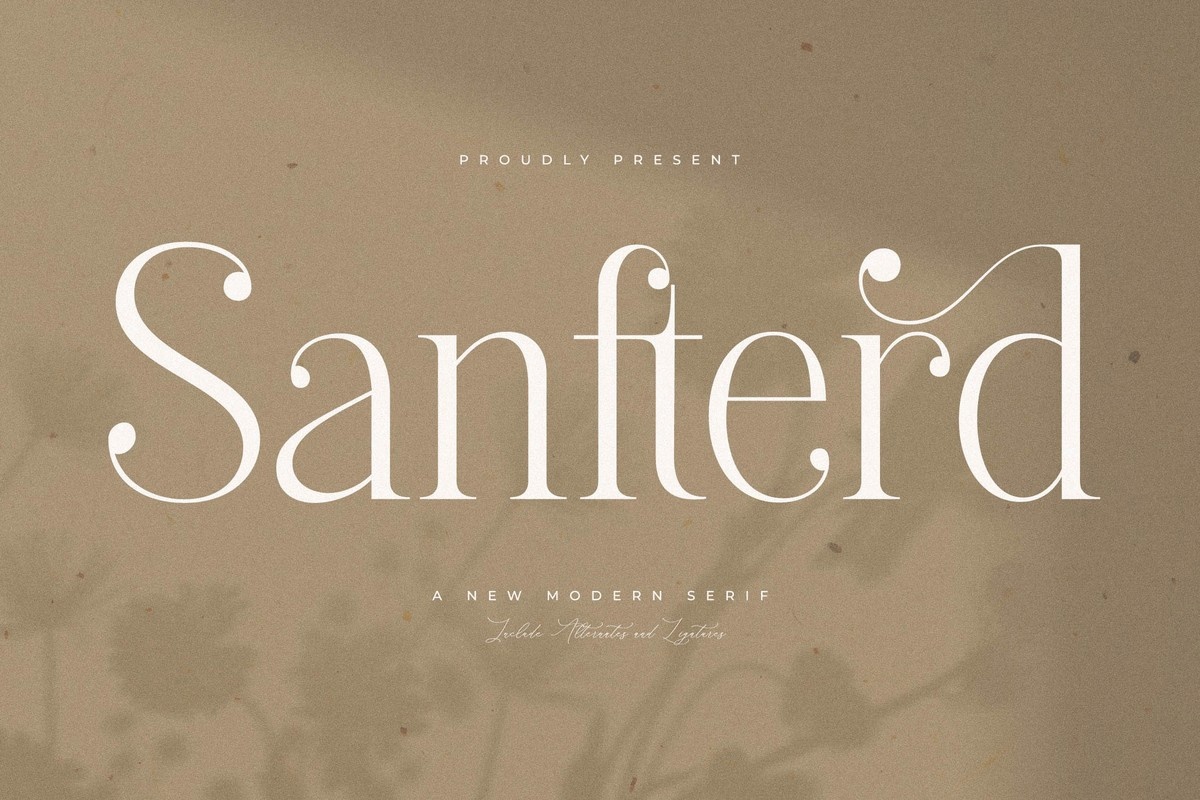 Font Sanfterd