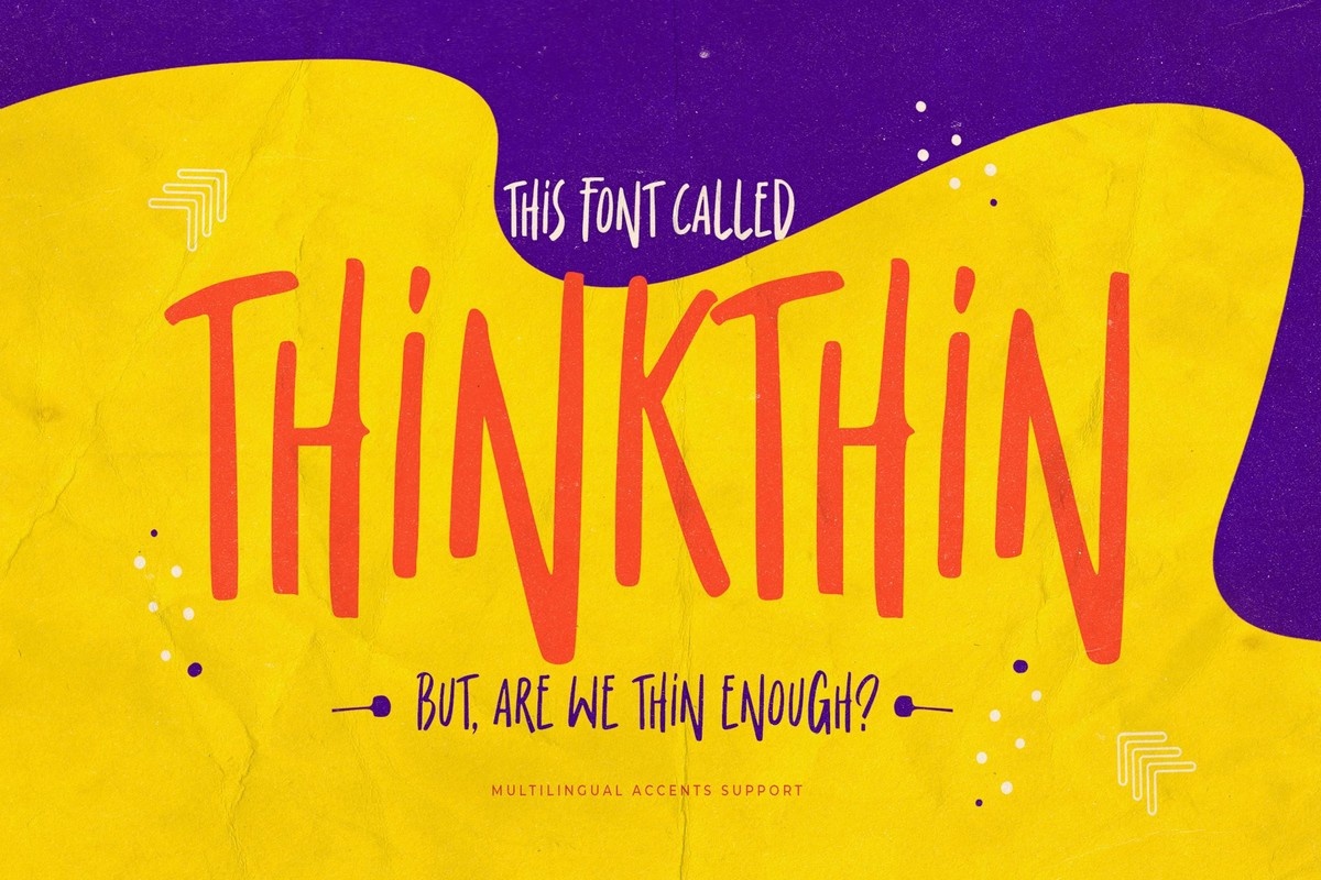 Font Thinkthin