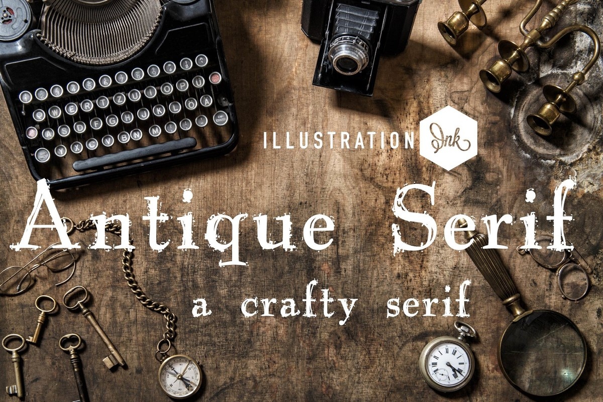 Font ZP Antique Serif