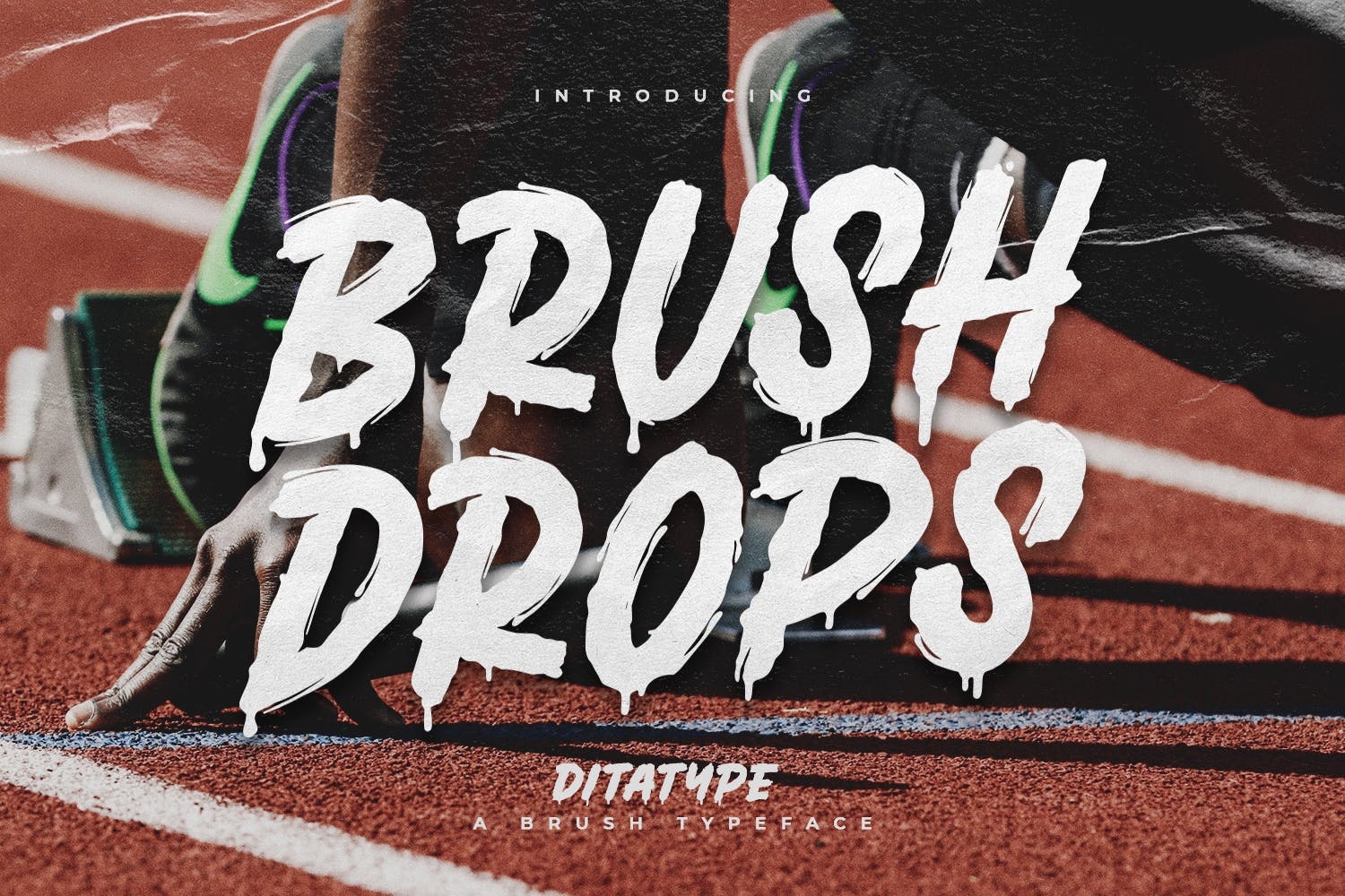Font Brush Drops