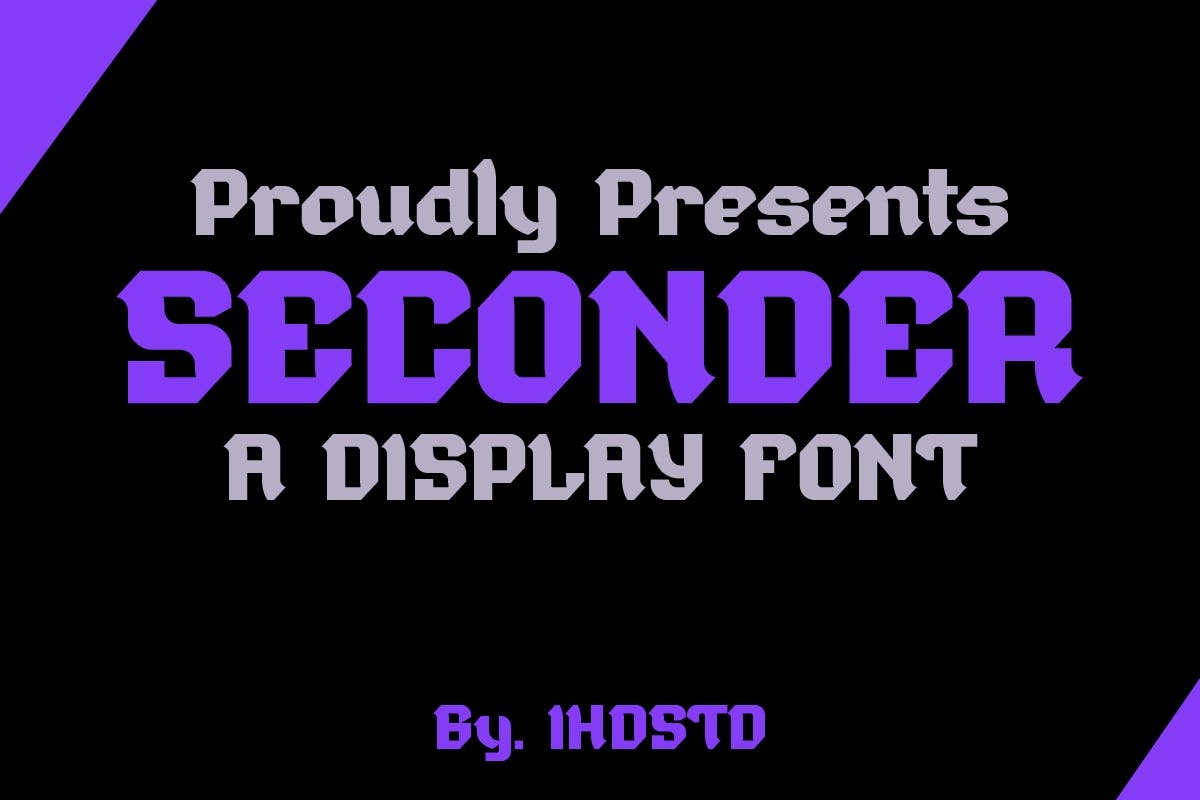 Font Seconder