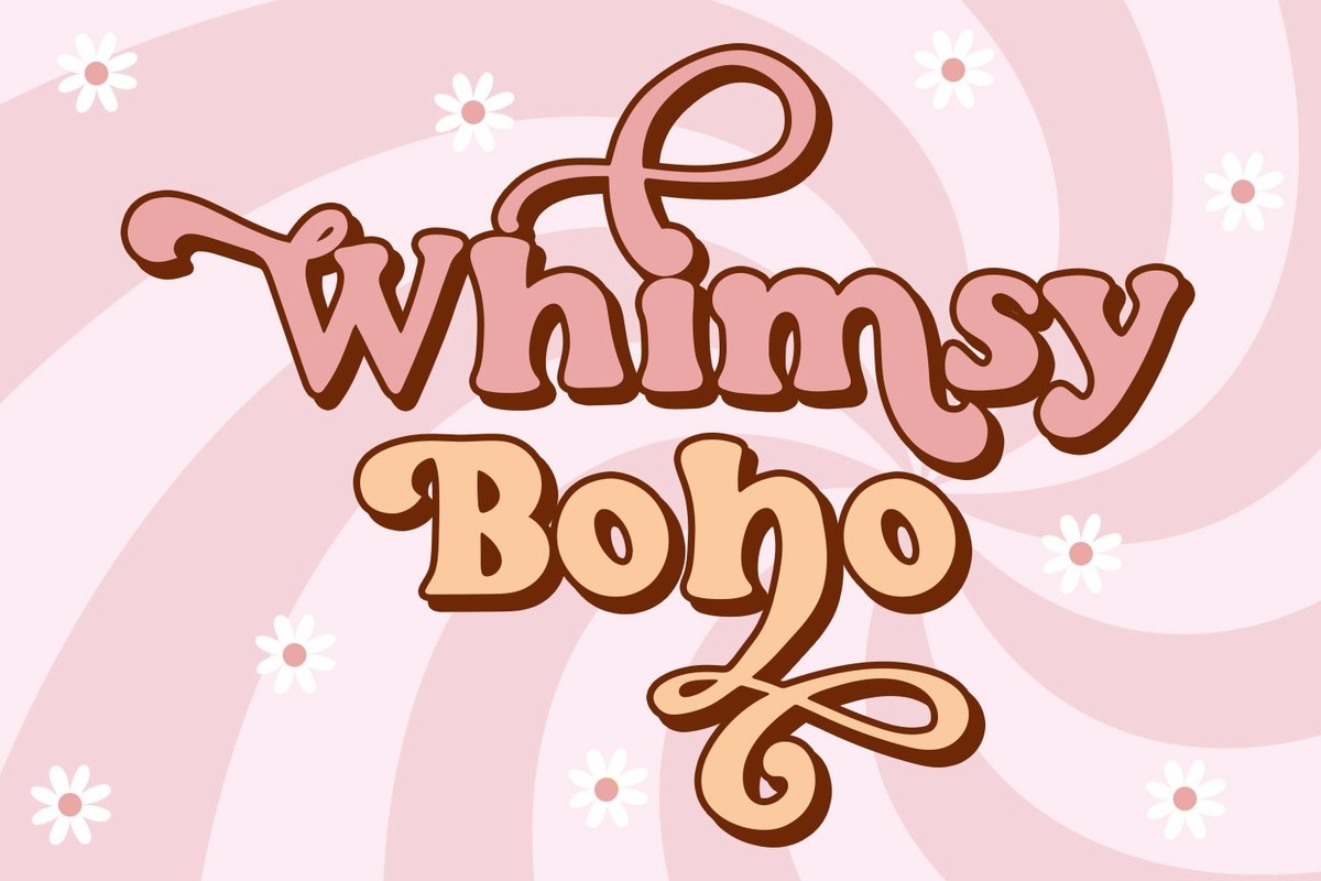 Font Whimsy Boho