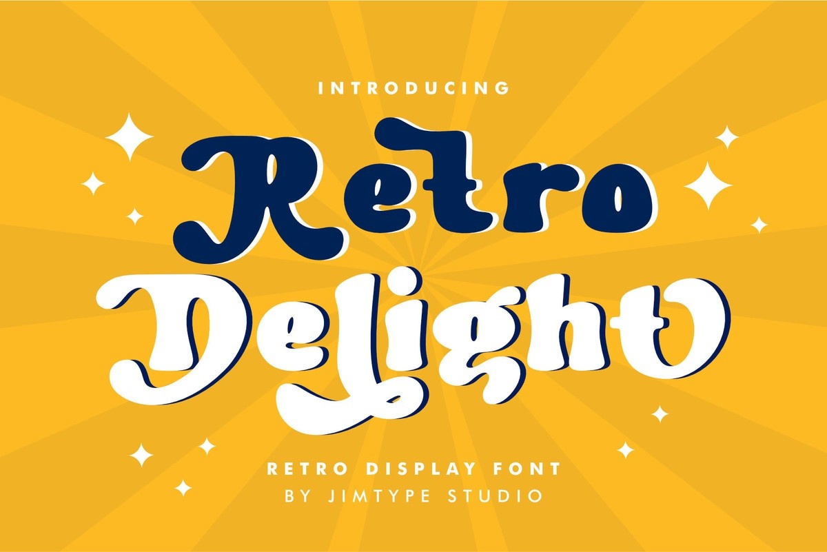 Font Retro Delight