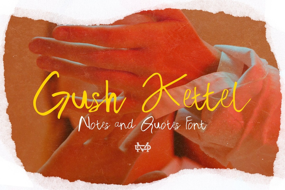 Font Gush Kettel