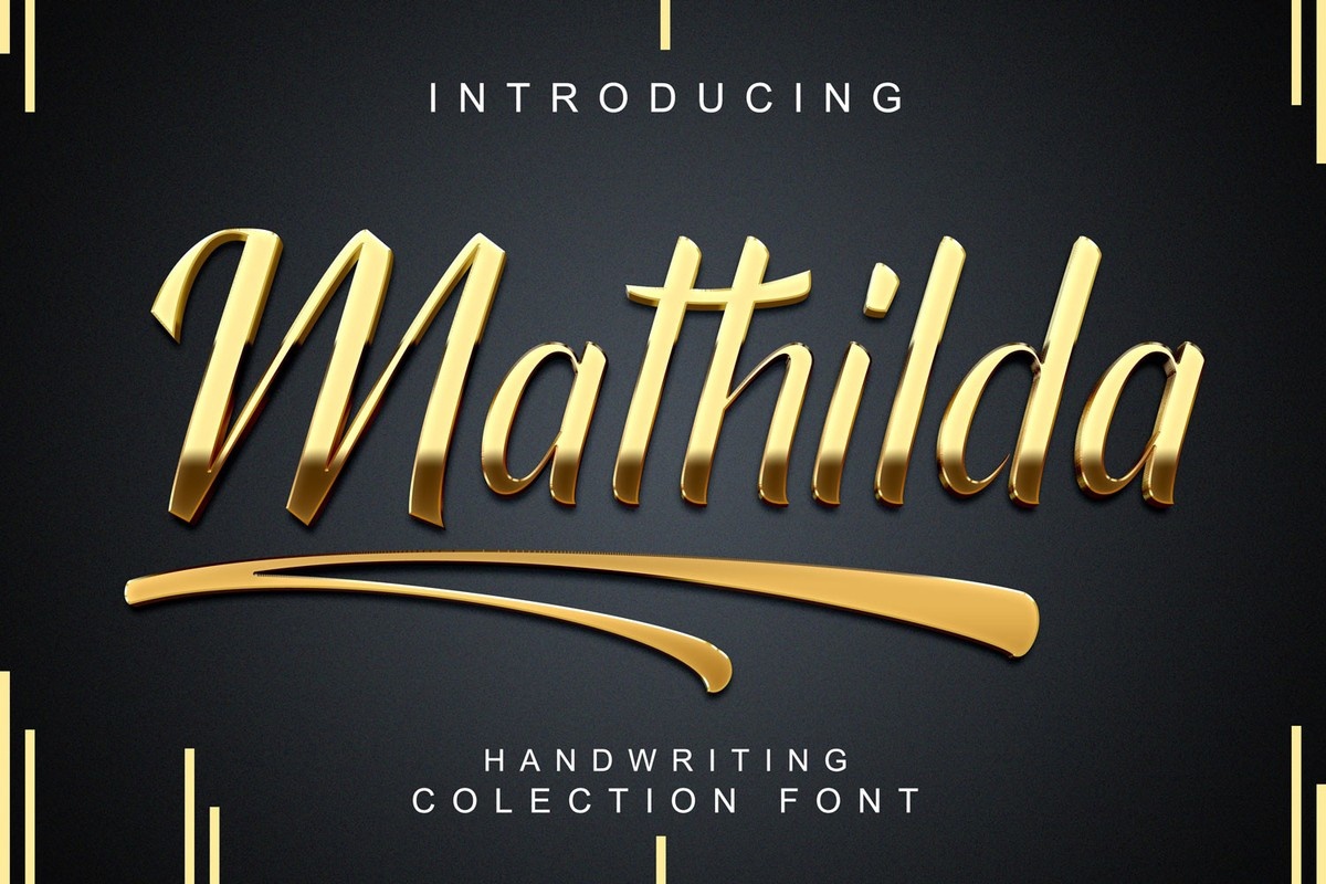 Font Mathilda