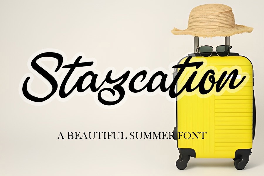 Font Staycation