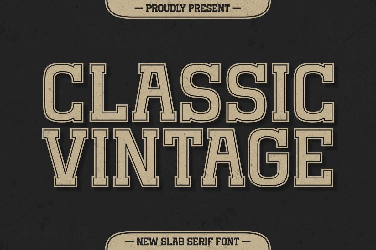 Font Classic Vintage