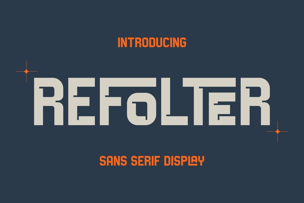 Font Refolter