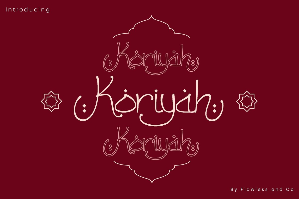 Font Koriyah