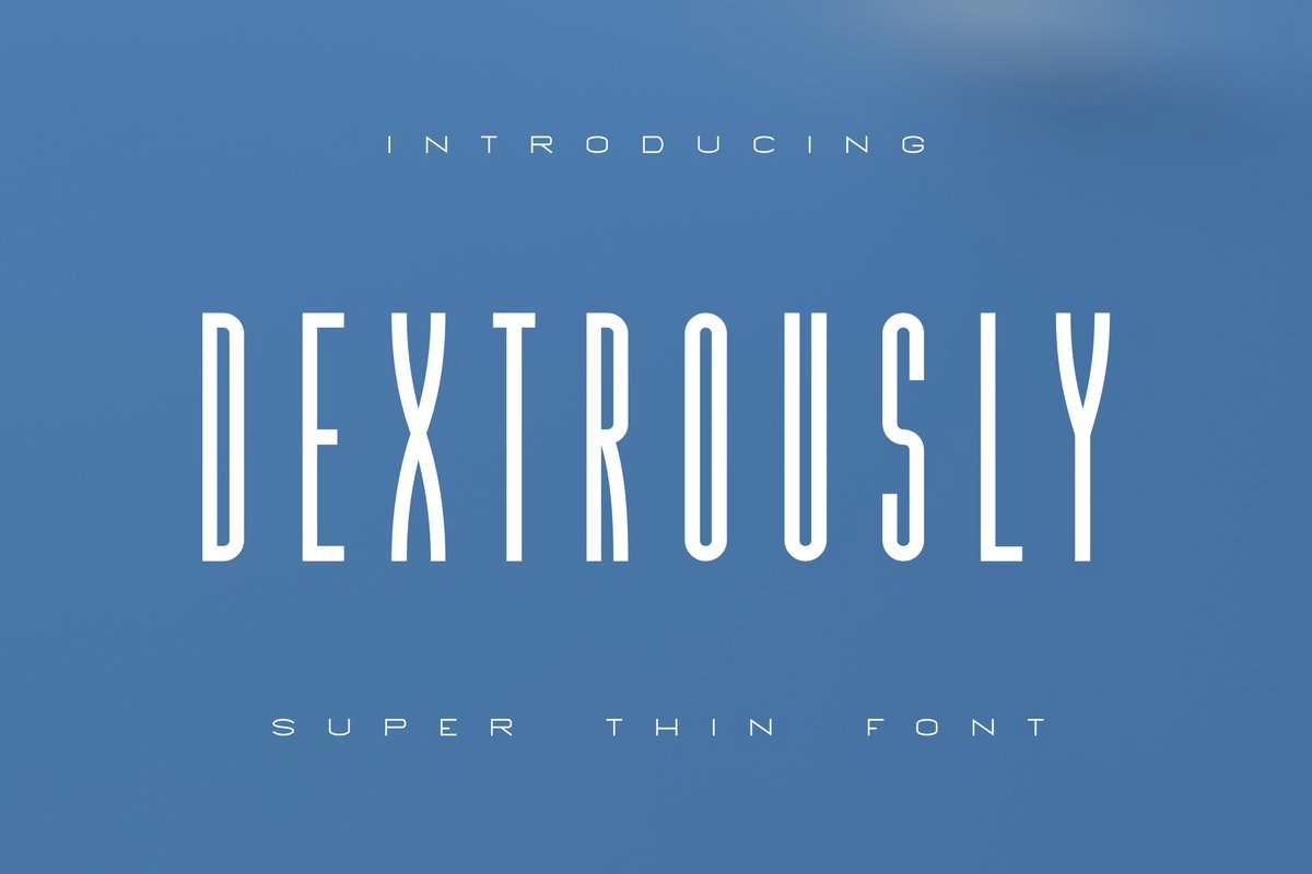 Font Dextrously