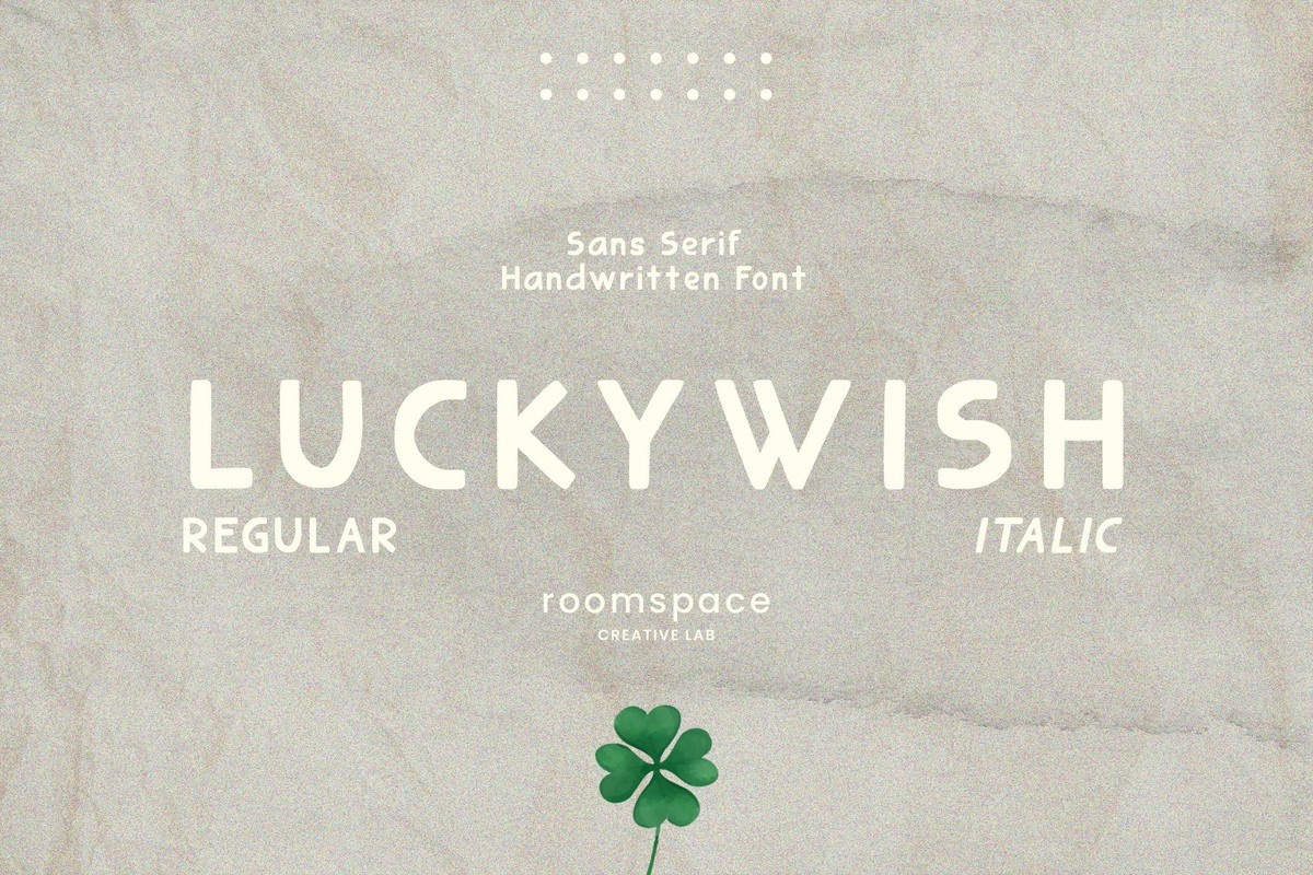 Font Luckywish