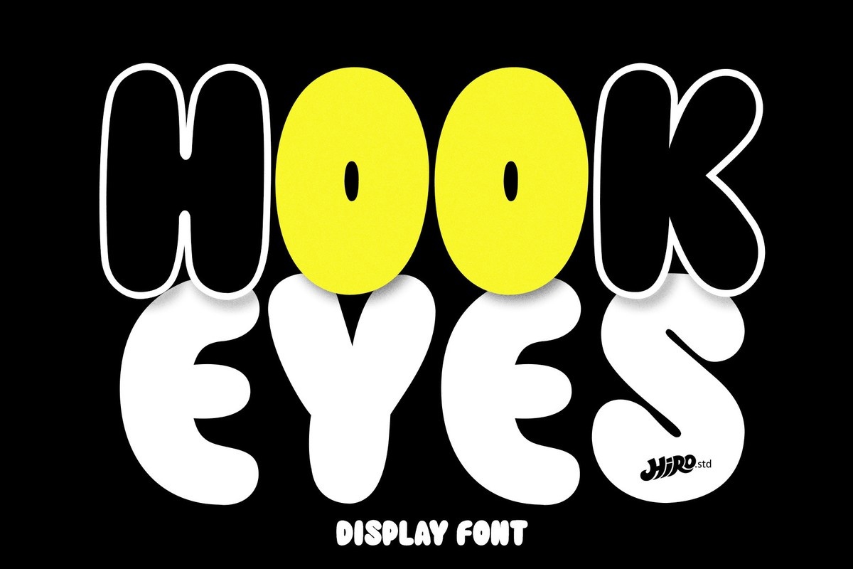 Font Hook Eyes